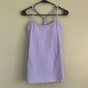 Lululemon Power Y Tank *Luon - Iron Purple